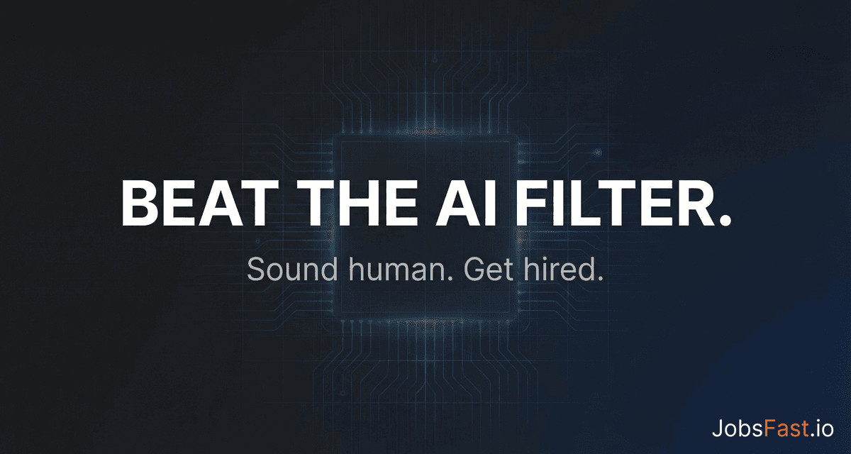 Can You Use AI in Your Job Application? Yes — But It Depends How.