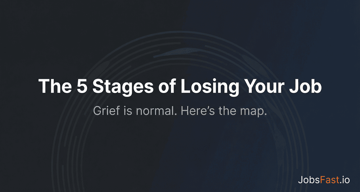 The 5 Stages of Losing Your Job